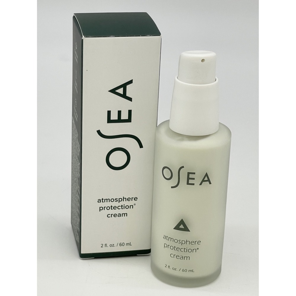 OSEA Atmosphere Protection Cream Face Moisturizer 2oz Vegan Hydrating Silky